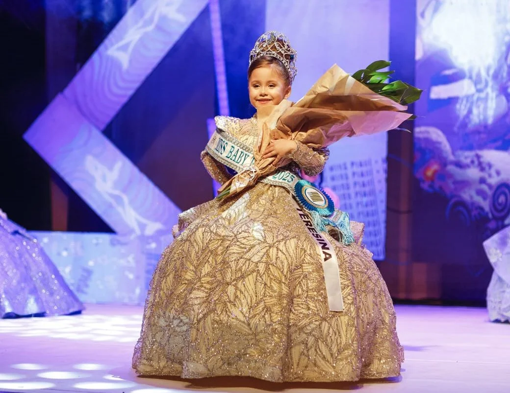 Com apenas 5 anos, Maria Liz conquista o Miss Baby Piauí e agora sonha com coroa nacional