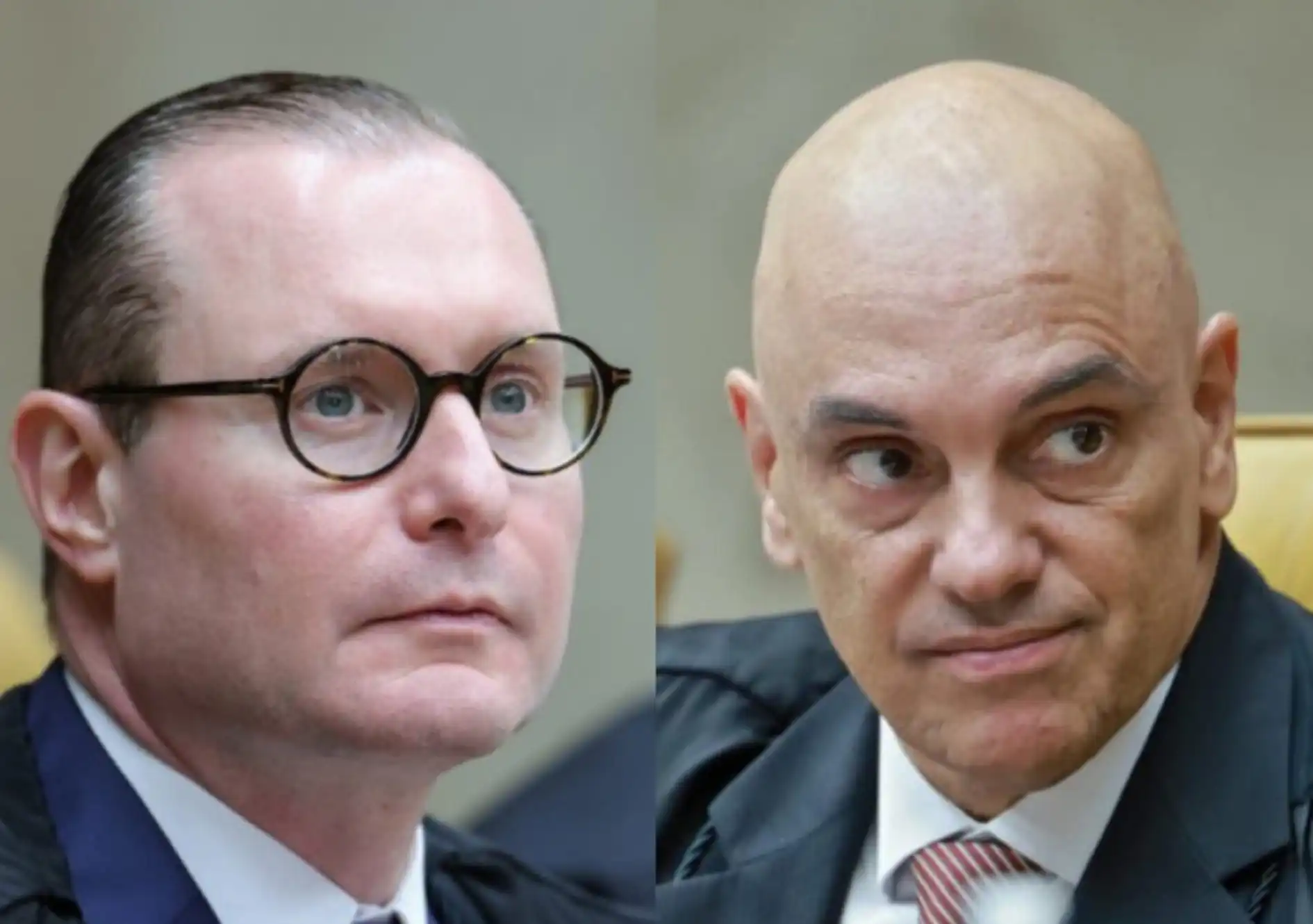 Ministros Moraes e Zanin