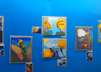 Exposição no Museu do Piauí reúne releituras das obras da artista plástica Dora Parentes