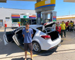 Suspeito é preso com carro roubado e material usado em roubo a banco em Teresina