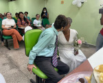 Casamento de paciente no HUT