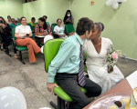 Casamento de paciente no HUT