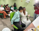 Casamento de paciente no HUT