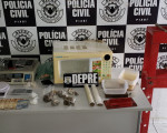Polícia estoura laboratório de crack e prende acusado de tráfico na zona Sul