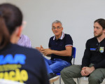 Reunião entre moradores, SEMAR, SASC, Corpo de Bombeiros e prefeitura sobre danos ambientais em São Gonçalo do Gurgueia