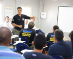 Reunião entre moradores, SEMAR, SASC, Corpo de Bombeiros e prefeitura sobre danos ambientais em São Gonçalo do Gurgueia