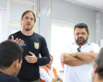 Reunião entre moradores, SEMAR, SASC, Corpo de Bombeiros e prefeitura sobre danos ambientais em São Gonçalo do Gurgueia