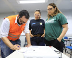 Reunião entre moradores, SEMAR, SASC, Corpo de Bombeiros e prefeitura sobre danos ambientais em São Gonçalo do Gurgueia