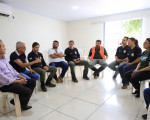 Reunião entre moradores, SEMAR, SASC, Corpo de Bombeiros e prefeitura sobre danos ambientais em São Gonçalo do Gurgueia