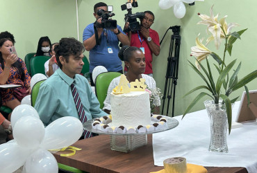 Casamento de paciente no HUT