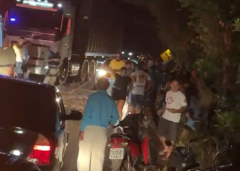Três pessoas morrem em colisão entre moto e pedestre na PI-112, próximo à cidade de União