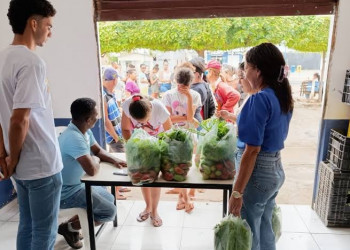 Programa distribui 100 toneladas de alimentos e beneficia 6 mil famílias no Piauí