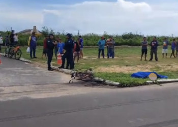 Idoso de 74 anos morre após colisão com caminhonete na Avenida São Sebastião, em Parnaíba