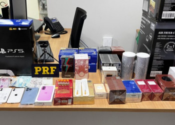 PRF intercepta em Picos carga com iPhones e tirzepatida vinda do Paraguai