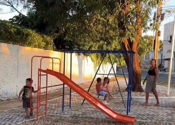 Bairro Monte Castelo ganha academia popular e parquinho infantil