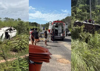 Duas mulheres e uma criança morrem em grave acidente em Gilbués; vereador sai ferido