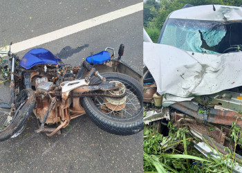 Motorista de carro invade contramão e mata motociclista no Sul do Piauí