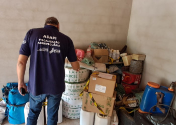 Operação apreende 70 litros de agrotóxicos irregulares no norte do Piauí