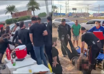 Vídeo mostra a agressão e um dos agressores do empresário piauiense morto em Petrolina