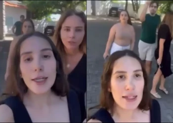 Cristina Silveira acusa mãe e irmãos de impedí-la de entrar na casa de Firmino; vídeo