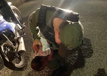Policiais militares salvam bebê engasgado durante patrulhamento na zona Norte de Teresina
