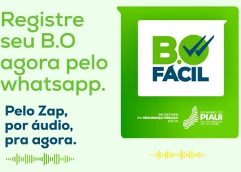 Piauí será o primeiro estado a permitir registro de Boletim de Ocorrência via WhatsApp