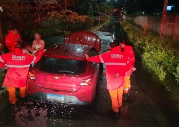 Chuvas fortes colocam Teresina e região em alerta por 48 horas