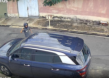 Vídeo: sargento da PM sofre tentativa de assalto na porta de casa em Teresina
