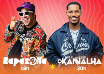 Shows de O Kannalha e Rapazolla acontecerão no Parque Potycanana a partir das 18h