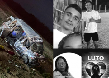 Três pessoas morrem em grave acidente entre van, carro e moto no Sul do Piauí