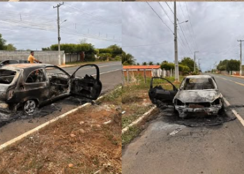 Carro de corredor piauiense é destruído por incêndio durante treino na BR-316
