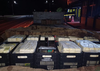 Carga de 3,5 toneladas de queijo é apreendida na BR-316 em condições insalubres