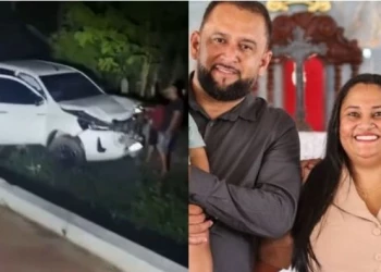 Prefeita grávida e família sofrem acidente de carro em Boqueirão do Piauí