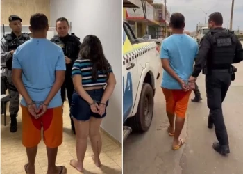 Casal ligado a facção criminosa é preso durante operação em Picos; veja vídeos