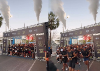 Meia Maratona da PF em Teresina recebe críticas por falta de água e de medalhas