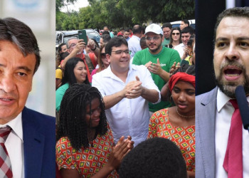 Rafael Fonteles, Wellington Dias e Guilherme Boulos entregam programas ao Quilombo Mimbó