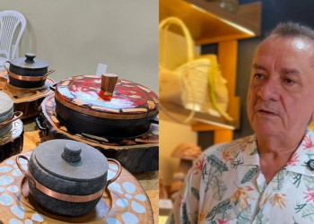 Casa do Artesão recebe exposição de Aureliano Filho com obras feitas de madeira