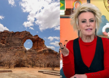 Ana Maria Braga abre programa 'Mais Você' com imagens do Parque Serra da Capivara no Piauí