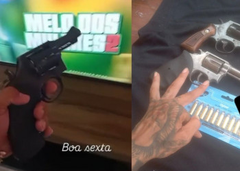 Facção que ostentava armas nas redes sociais é alvo de operação em Altos