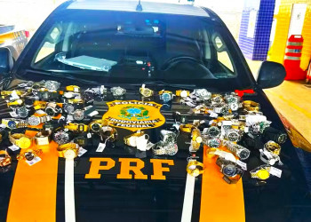 Passageiro é preso em flagrante com relógios roubados de loja em shopping de Teresina