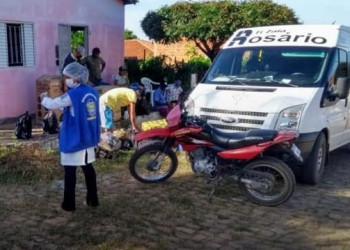 Van com trabalhadores vindo de Rosário(BA) chega a São José do Peixe