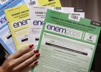 Gabarito oficial da primeira prova do Enem 2025 sai na quinta-feira (13)