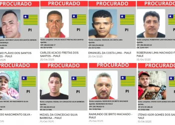 Oito foragidos do Piauí entram na lista nacional dos criminosos mais procurados do país