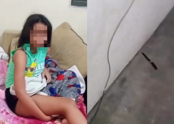 Menina de 12 anos ameaça matar mãe com faca por ter sido matriculada em curso; veja vídeo