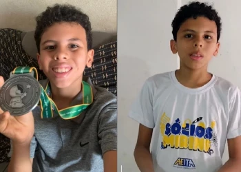 Medalhista piauiense de 11 anos faz vaquinha para representar o Brasil nos Estados Unidos