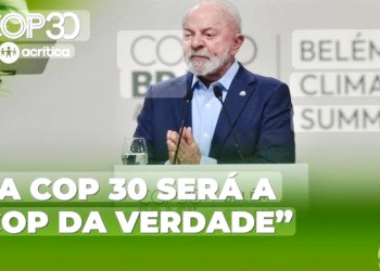Lula diz que é mais barato investir US$ 1,3 tri no clima que gastar US$ 2,7 tri com guerra