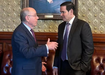 Mauro Vieira e Marco Rubio se encontram em Washington nesta 5ª feira para negociar tarifas