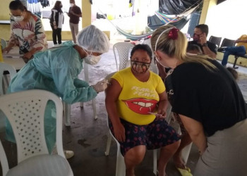 FMS inicia campanha de vacinação para indígenas venezuelanos em Teresina