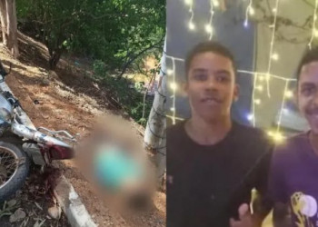 Irmãos adolescentes morrem em acidente de moto em Tamboril do Piauí