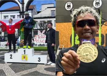Piauiense Keyla Barros conquista ouro mundial nos 10 km em Portugal
